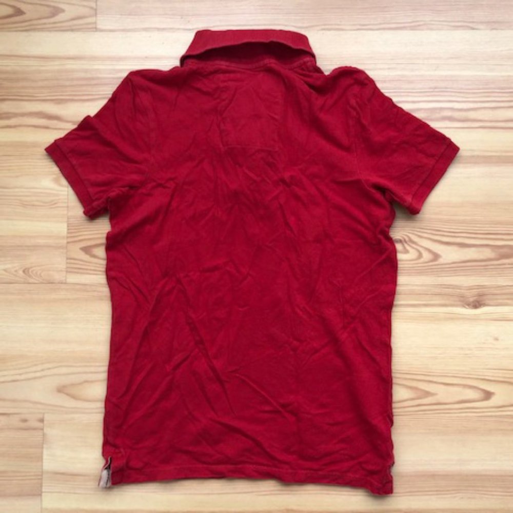 Hollister Pique Polo shirt(XS)Red - Picture 3 of 3